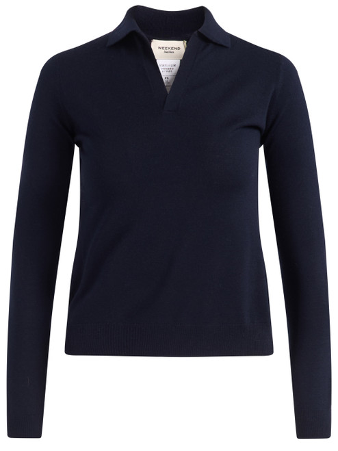 Polo Weekend Max Mara Wkdcappa in lana blu