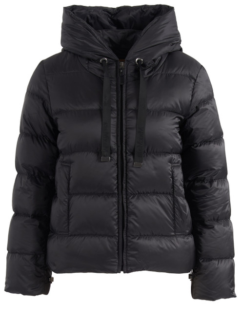 Piumino Max Mara The Cube Mtcoceano in tela antigoccia nero