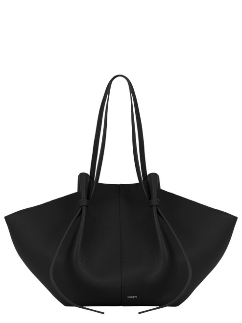  Borsa Yuzefi Mochi Large in pelle nera