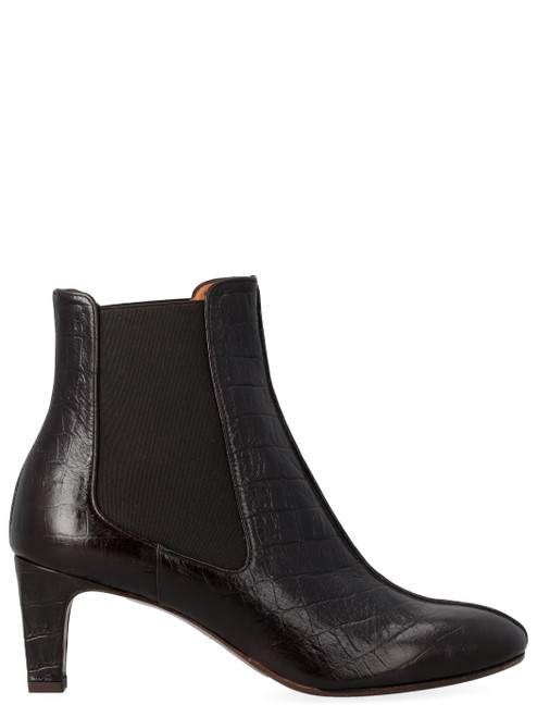 Stivaletto Chie Mihara Fronda in pelle testa di moro