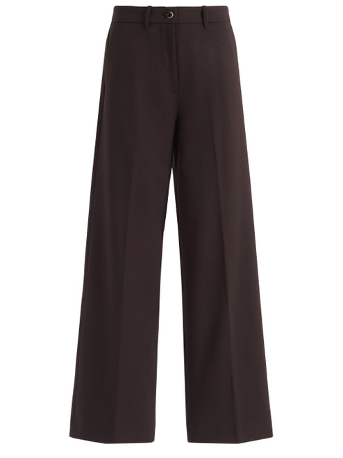 Pantaloni chino Nine in the Morning Fiamma in lana testa di moro
