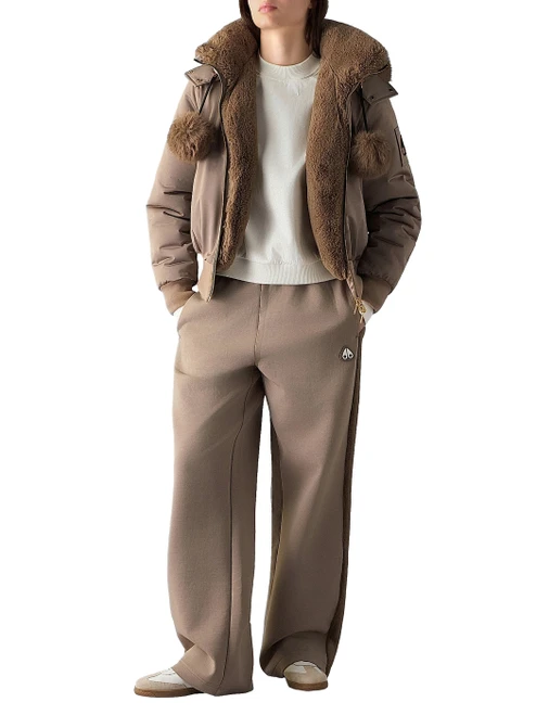 LUXE SATIN BOMBER ASHEN M35LB025G-1968-ASHEN