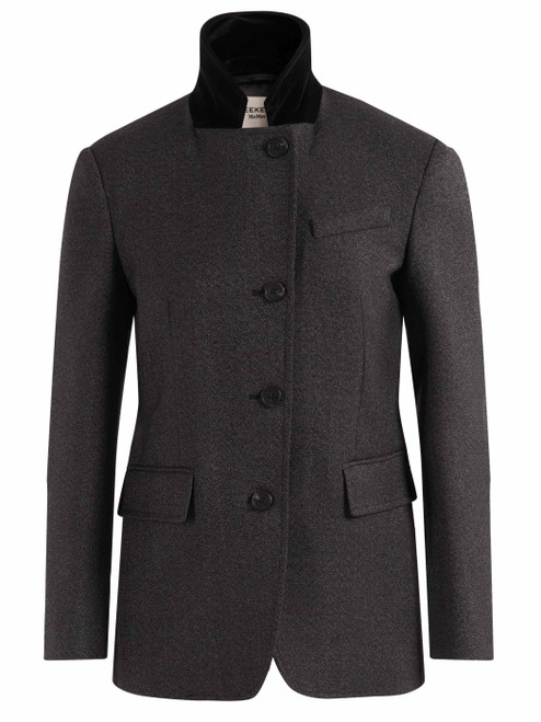 Giacca Weekend Max Mara Wkimartora in lana grigia