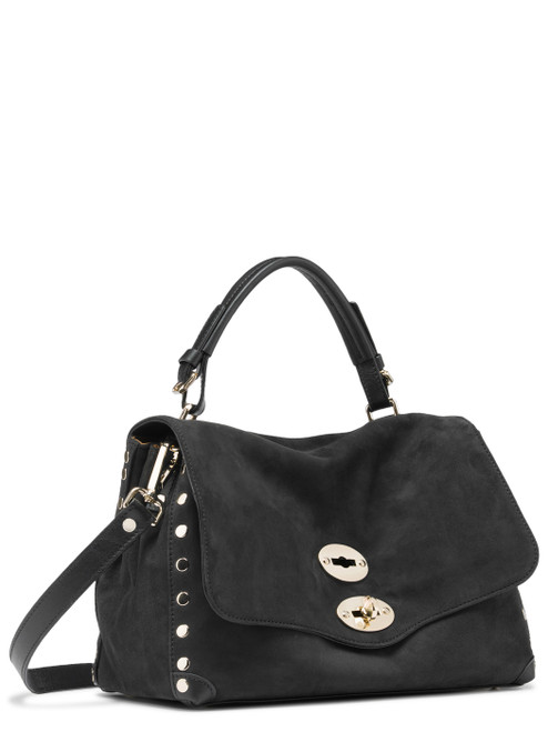 Zanellato 's Zashmere Small Postina Bag in Green Suede | H-Brands