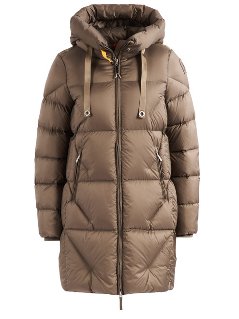 Piumino Parajumpers Janet in nylon color fango