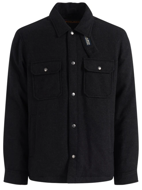 alskan shirt jacket black mela 1