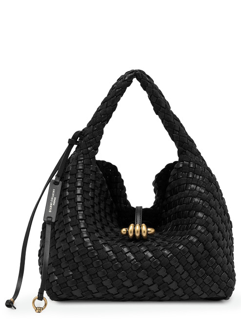 Borsa Gianni Chiarini Aurelie Piccola in pelle nera 