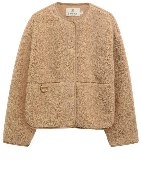 Giacca Barbour Maplewood in pile beige