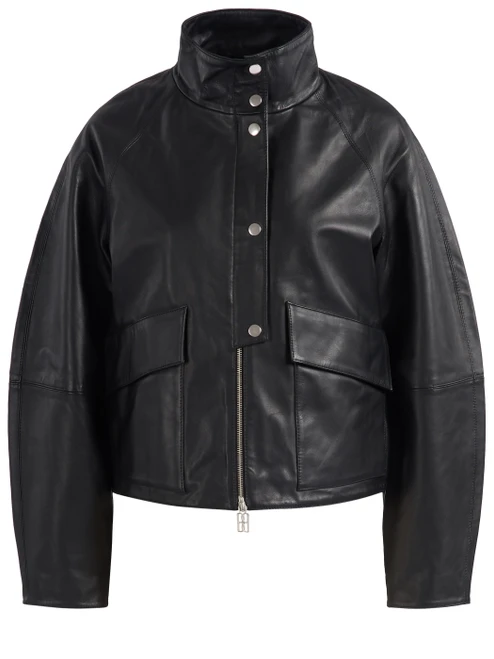 Giacca By Malene Birger Suzanne in pelle nera
