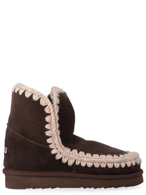 Stivaletti Mou Eskimo 18 in montone color mocha