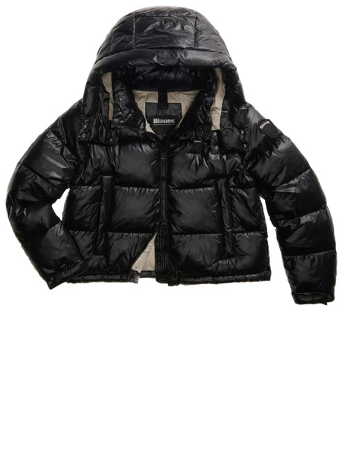 Giubbino Blauer Gloria imbottito in nylon nero