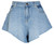 ruhig shorts Denim-Bleiche 1