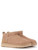 Sand-colored UGG Classic Ultra Mini ankle boot