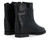 Ankle boot Via Roma 15 made of black leather