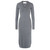 gray melange divo dress 1