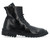 Combat boot by man Moma in black leather