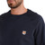 sweat-shirt bleu marine avec patch tête de renard 4