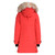 lorette red 3 parka