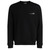 Men's A.P.C. Item sweatshirt in black cotton