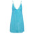 strap mini dress blue curacao 1