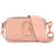 Crossbody bag Marc Jacobs Powder-colored snapshot