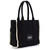 Borsa Marc Jacobs The Jacquard Large Tote Bag in tessuto nero