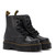 Botin militar Dr. Martens Modelo Molly en cuero negro