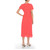 midi dress pleated geranium 2