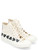 High sneaker Comme des Garçons Play x Converse beige with black hearts