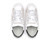 Zapatilla Philippe Model Paris X en piel y ante blanco