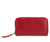 Brieftasche Comme Des Garçons Wallet Classic Leather aus rotem Leder