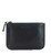 Black leather clutch Comme des Garçons Wallet