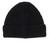 Black ribbed wool blend cap Dondup