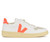 sneaker v1 white orange fluo 1