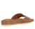 Sandalo Birkenstock Madrid Big Buckle in pelle color cognac