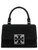 Tory Burch Handtasche schwarz mit Strasssteinen