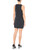 Minidress Elisabetta Franchi black with scarf