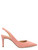 Slingback Michel Kors Alina aus rosa Wildleder