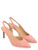 Michel Kors Alina slingback in pink suede