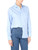 Camicia A.P.C. a righe bianche e bluette