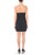 Minidress Elisabetta Franchi in black stretch crepe