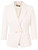 Veste à double boutonnage couleur beurre Elisabetta Franchi