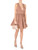 Minikleid Pinko aus champagnerfarbenem Taft