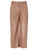 S Max Mara pantalon slim en tissu enduit couleur noisette