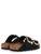 Birkenstock Arizona Big Buckle Sandale aus schwarzem Nubuk