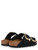 Sandalia Birkenstock Arizona Big Buckle en nobuk negro