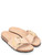 Birkenstock Madrid Big Buckle Sandale aus rosa Lackleder