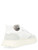 Sneaker BePositive Cuprace Basket in pelle bianca