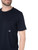 Camiseta C.P. Company de algodón azul con bolsillo