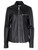 Veste Sportmax en cuir nappa noir